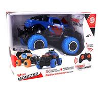 TURBO CHALLENGE - Monster - Mini - 090182 - Voiture Télécommandée - Modèle Aléatoire - 1/43 - Piles Non Incluses - Plastique - À Partir de 4 Ans