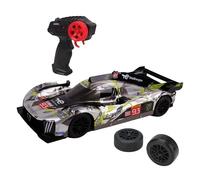 TURBO CHALLENGE - Peugeot 9X8-099233 - Voiture Télécommandée - Grise - 1/16 - Batterie Rechargeable et Piles incluses - Radiocommandée - Jouet Enfant - Licence Officielle - À Partir de 6 Ans