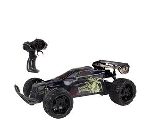 TURBO CHALLENGE - Power Spider - Off Road - 093718 - Voiture Télécommandée - Noir - 1/12 - Prêt à Rouler - Plastique - Jouet Enfant - Cadeaux - Anniversaire - À Partir de 6 Ans