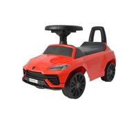 TURBO CHALLENGE - Trotteur Lamborghini Urus - Porteur - 119305 - Roues Libres - Rouge - 25Kg Max - Plastique - Piles Non Incluses - Jouet Enfant - Cadeau - Anniversaire - Sonore - À Partir de 12 Mois