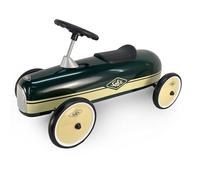 MGM Trotteur porteur Turbo Challenge 119361 – Rétro Solex métal vert, 30 kg, dès 18 mois