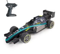 TURBO CHALLENGE - Voiture de Course - Vaporize - 1/14-094833 - Voiture Télécommandée - Bleu - Batterie Rechargeable et Piles incluses - Plastique - Jouet Enfant - Anniversaire - À Partir de 6 Ans