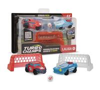 Turbo Champions LaLiga Rouge vs Bleu, la Passion pour Le Football se confond avec l'émotion des Voitures, rivalise avec Votre équipe, Jouet pour garçons et Filles de 3 Ans en Avant