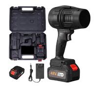 Turbo Cordless Blower | Souffle sans Fil Neige | Déplaquères Feuilles Main Variables avec Batterie & Chargeur | Turbo Super Power Air comprimé Fauter pour Les Feuilles, la Neige et Les débris