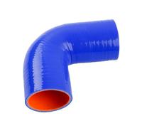 Turbo D'admission D'air Bleu 3 Plis Longueur: 102mm Coude À 90 Degrés Tuyau En Silicone Intercooler Coupleur Réducteur Turbo ID(mm):54 55 57 60 63 65 70 73 76 80 90(ID57-63)