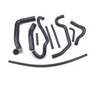 Turbo D'admission D'air Pour 1983-1987 Pour Toyota Pour Corolla Pour Levin Pour Sprinter Pour Trueno AE86 1.6L 4A-GE Kit Radiateur Tuyau Liquide Refroidissement Silicone(Green)