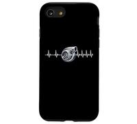 Turbo Heart Beat Turbo Boost Voiture Slow Fast Racing Boost Turbocompresseur PSI Coque pour iPhone SE (2020) / 7/8