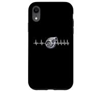 Turbo Heart Beat Turbo Boost Voiture Slow Fast Racing Boost Turbocompresseur PSI Coque pour iPhone XR