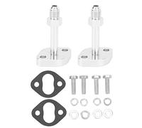 Turbo Oil Feed Restricter Kit de Kit haute résistance en acier M6 BOLTS Adaptateur de retour d'alimentation en eau pour CT12 CT20 CT26 Turbocompresseur 2 PCS