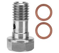 Turbo Oil Feed Restrictor Premium Stainless Steel Replacement for Multiple Turbo Models in Various Vehicles M10x1 5mm Size Ideal for Turbo Oil System Maintenance in Garr