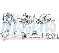 Turbo pour Toyota Land Cruiser 200_URJ20 _J20_ 4.5 D-4D VDJ2_