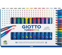 Turbo Pro - Boîte 30 Feutres Double Pointe Assortis[Z4545]