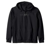 Turbo Racing Car Enthusiast Turbocompresseur Heart Beat Boost Sweat à Capuche