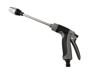 Turbo Rondelle réglable pour tuyau d'arrosage, buse de pulvérisation haute pression galvanisée épaisse avec plusieurs modes de pulvérisation pour le lavage de voiture, l'arrosage des plantes et le