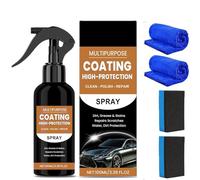 Turbo Shine Nexa,3 in 1 High Protection Quick Car Coating Spray,Car Scratch Quick Repair Nano Spray,Nexa Turbo Shine,Nexa Car Scratch Remover (1Pcs)