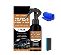 Turbo Shine Nexa,Nexa Turbo Shine Nano Spray Auto, 3 In 1 High Protection Quick Car Coating Spray, Spray de peinture rapide haute protection pour voiture contre les rayures (1 set)