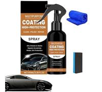 Turbo Shine Nexa,Nexa Turbo Shine Nano Spray Car,3 En 1 High Protection Quick Car Coating Spray,Car Paint Quick Spray with High Protection,Car Paint Quick Wax Polishing Spray Against Scratches (1PC)