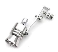 Turbo Simulateur,BETOY Sifflet Turbo Sound Simulateur Sifflet en Aluminium Universel pour Tuyau Déchappement de Voiture, Sondeur de Tuyau Déchappement de Simulateur de Soupape de Décharge18x102.6mm