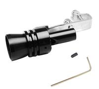 Turbo Sound Sifflet Universal Alliage d'aluminium V8 Turbo Fabricant Tuyau d'échappement Tuyau d'échappement surdimensionné Simulateur de rugissement de la voiture Sound Auto Fuyal Sifflet Accessoires