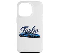 Turbo Supercar Compteur de Vitesse Voiture de Course Enfants Garçons Hommes Coque pour iPhone 13 Pro