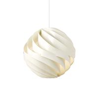 GUBI Suspension Turbo brillant Ø62 cm Blanc d'albâtre