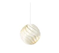 GUBI Suspension Turbo brillant Ø36 cm Blanc d'albâtre