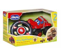 Chicco Véhicule télécommandé Billy Bigwheels – Volant intuitif, Lumières et sons, 2-6 ans – Rouge