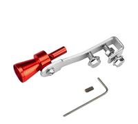 Turbo Whistle Car Exhaust Muffler Aluminum Alloy Car Turbo Sound Simulator Easy Installation