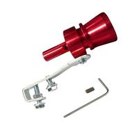 Turbo Whistle Car Exhaust Muffler Aluminum Alloy Car Turbo Sound Simulator Easy Installation