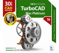 TurboCAD Mac 16 Platinum Upgrade from Pro