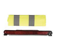 TURBOCAR 642116 Kit de Sécurité Automobile - Gilet Haute Visibilité XL + Triangle de Signalisation + Pochette de Rangement - Conforme Obligations Européennes - Accessoire Voiture Essentiel