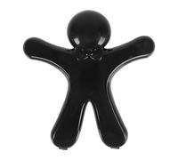 Turbocar - Désodorisant Voiture - Amigo - Couleur: Noir - Parfum Vanille - Désodorisant à Fixer sur la Grille d'aération - Diffuse Une Odeur de Vanille - Absorbe Les odeurs désagréables