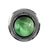 Turbocar - Désodorisant Voiture - Capsule Silver - Désodorisant Liquide à Capsule - A Suspendre ou à Fixer dans Les grilles d'aération du véhicule - Parfum Pomme - Volume: 4ml - Liquide Couleur Vert