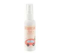 TURBOCAR - Désodorisant voiture - En spray - Contenance: 59 ml - Parfum pêche - Absorbe les odeurs désagréables - Senteur pêche - Diffuse une odeur de pêche dans votre voiture - Couleur produit: blanc