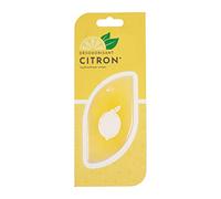 Turbocar - Désodorisant Voiture - Feuille 3D Citron - Parfum Citron - A Suspendre ou à Fixer dans Les grilles d'aération du véhicule - Absorbe Les odeurs désagréables - Senteur Citron - Longue durée