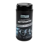 TURBOCAR - Lingettes Nettoyantes pour Voiture et Plastiques Intérieurs - Boîte de 40 - Nettoient et Dépoussièrent les Surfaces de l'Habitacle