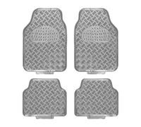 TURBOCAR - Tapis Voiture - Tapis PVC Carbone - 4 pièces - Aspect Carbone - Dimensions Avant: 65 x 45 cm - Dimensions arrière: 45 x 33 - avec Picots antidérapants - S'installe Facilement