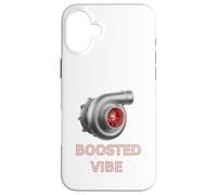 Turbocompresseur Boosted Vibe for Turbo Car Guys Coque pour iPhone 16 Plus