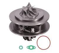 Turbocompresseur Cartouche groupe de fuselage pour BMW 120d E87 320d E90 E91 150 CV 163 CV M47TU2D20 49S35