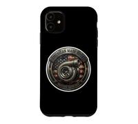 Turbocompresseur de Fabrication américaine Drapeau USA Mécanique Patriot Coque pour iPhone 11
