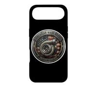 Turbocompresseur de Fabrication américaine Drapeau USA Mécanique Patriot Coque pour iPhone Air