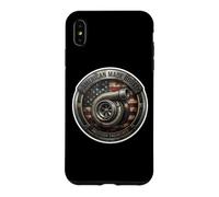 Turbocompresseur de Fabrication américaine Drapeau USA Mécanique Patriot Coque pour iPhone XS Max