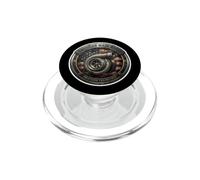 Turbocompresseur de Fabrication américaine Drapeau USA Mécanique Patriot PopSockets PopGrip pour MagSafe