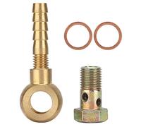 Turbocompresseur D'eau Liquide De Refroidissement Banjo Raccord Boulon M14x1.5 à 3/8in Tuyau Barb Adaptateur Kit