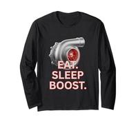 Turbocompresseur Eat. Sleep Boost. Boost. Boost. Boost Manche Longue