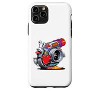 Turbocompresseur Escargot Turbo Race Car Boost Mécanique Tuning Voiture Coque pour iPhone 11 Pro