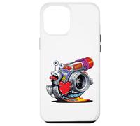 Turbocompresseur Escargot Turbo Race Car Boost Mécanique Tuning Voiture Coque pour iPhone 12 Pro Max