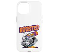 Turbocompresseur Escargot Turbo Race Car Boost Mécanique Tuning Voiture Coque pour iPhone 15