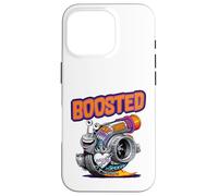 Turbocompresseur Escargot Turbo Race Car Boost Mécanique Tuning Voiture Coque pour iPhone 16 Pro