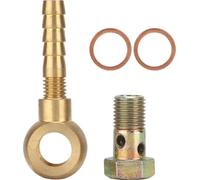 Turbocompresseur Liquide de refroidissement Banjo - Kit de vis d'adaptation M14x1.5 à 3/8 -pouce - Tuyau -Barb -Adaptateur -Kit